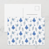 Postale Carte (10,8 cm x 14,2 cm) - pavé numérique (Devant / Derrière)