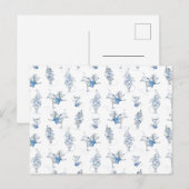 Postale Carte (10,8 cm x 14,2 cm) - pavé numérique (Devant / Derrière)