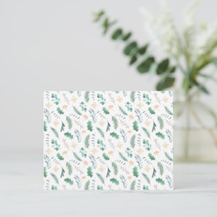Postale Carte (10,8 x 14,2 cm) - Christmas Pattern