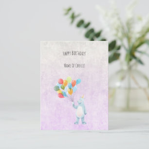Postale Carte (10,8 x 14,2 cm) - Happy Birthday