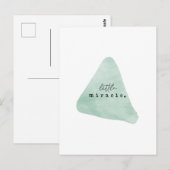 Postale Carte (10,8 x 14,2 cm) - Little Miracle (Devant / Derrière)