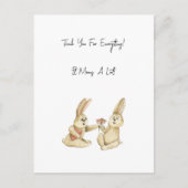 Postale Carte (10,8 x 14,2 cm) - Merci ! (Devant)