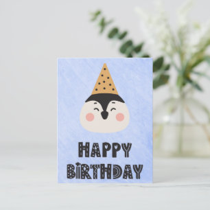 Postale Carte (10,8 x 14,2 cm) - Pingouin