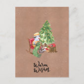 Postale Carte (10,8 x 14,2 cm) - Warm Wishes (Devant)