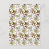 Postale Carte (10,8 x 14,2 cm) - Winter Pattern (Devant)