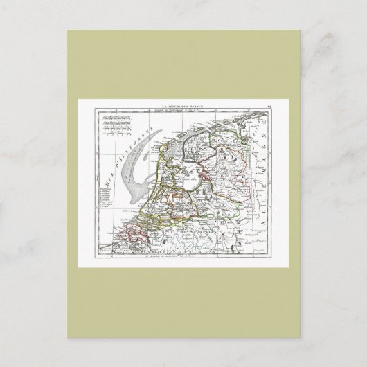 Postale Carte 1806 - La République Batave (Devant)