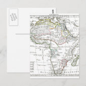 Postale Carte 1806 - L'Afrique (Devant / Derrière)