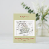 Postale Carte 1806 - L'Angleterre (Debout devant)
