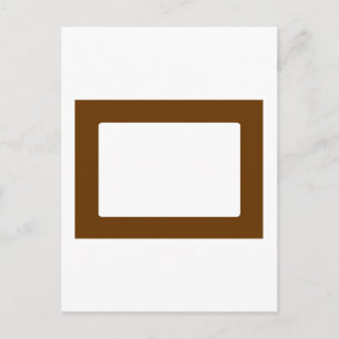 Postale Carte 7X5 avec des consoles rondes intérieures Tra