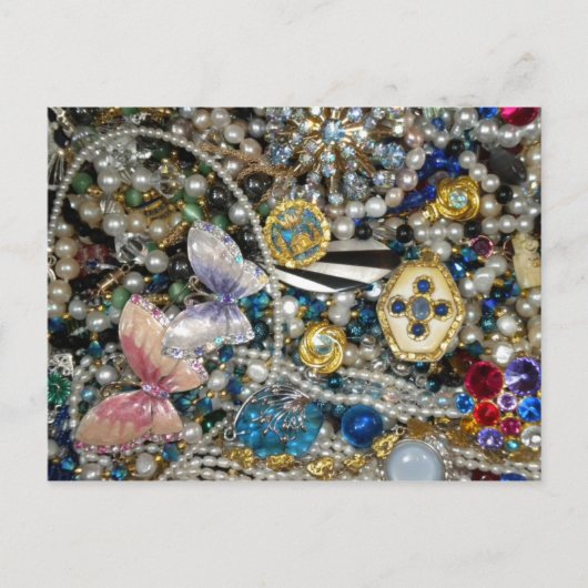 Postale carte à bijoux (Devant)