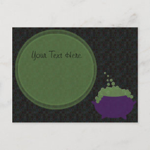 Postale carte à bulle de chaudière