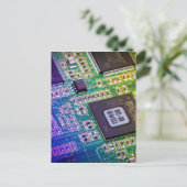Postale Carte à circuit imprimé - PCB (Debout devant)