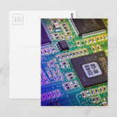 Postale Carte à circuit imprimé - PCB (Devant / Derrière)