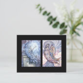 Postale Carte ACEO Ange par Molly Harrison (Debout devant)
