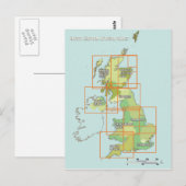 Postale Carte aérienne du Royaume-Uni (Devant / Derrière)