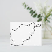 Postale Carte Afghanistan (Debout devant)