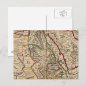 Postale Carte africaine (Devant / Derrière)