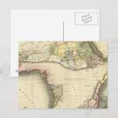 Postale Carte Afrique (Devant / Derrière)