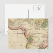 Postale Carte Afrique (Devant / Derrière)