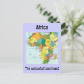 Postale Carte Afrique (Debout devant)