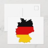 Postale Carte Allemagne (Devant / Derrière)
