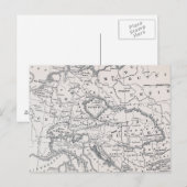 POSTALE CARTE : ALLEMAGNE ET AUTRICHE (Devant / Derrière)