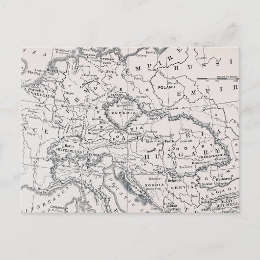 POSTALE CARTE : ALLEMAGNE ET AUTRICHE (Devant)