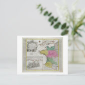 Postale Carte allemande montrant les attaques navales angl (Debout devant)