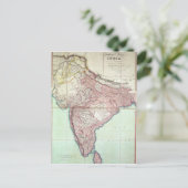Postale Carte améliorée de l'Inde publiée à Londres 1820 (Debout devant)