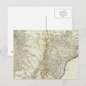 Postale Carte américaine gravée section centrale (Devant / Derrière)