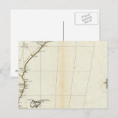 Postale Carte américaine gravée section sud (Devant / Derrière)