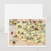 Postale Carte amusante de l'Oklahoma (Devant / Derrière)