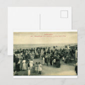 Postale carte ancienne "Canet plage 66 France" (Devant / Derrière)