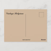 Postale Carte ancienne de Belgique (Dos)