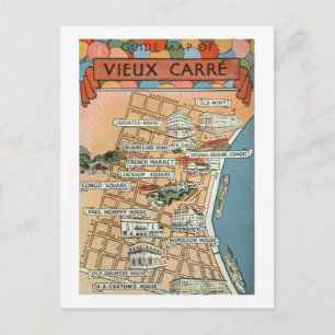 Postale Carte ancienne de La Nouvelle-Orléans