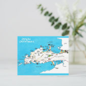 Postale Carte ancienne de la péninsule de Dingle en Irland (Debout devant)