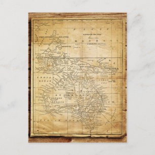 Postale Carte ancienne de l'Australasie