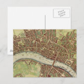Postale Carte ancienne de Londres (17e siècle) (Devant / Derrière)