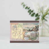 Postale Carte ancienne de l'Utah (Debout devant)