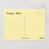 Postale Carte ancienne de l'Utah (Dos)