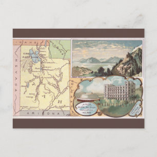 Postale Carte ancienne de l'Utah