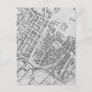 Postale Carte ancienne de Stuttgart Allemagne (1794)