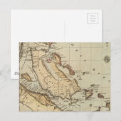 Postale Carte ancienne des Bahamas (1823) (Devant / Derrière)