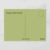 Postale Carte ancienne du Dakota du Sud (Dos)