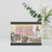 Postale Carte ancienne du Massachusetts (Debout devant)