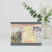 Postale Carte ancienne du Missouri (Debout devant)