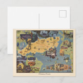 Postale Carte ancienne L'aventure de Robinson Crusoé vous (Devant / Derrière)