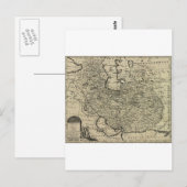 Postale Carte ancienne Perse 1747 (Devant / Derrière)