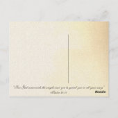 Postale Carte Angels Wings - Conception Modèle sur command (Dos)