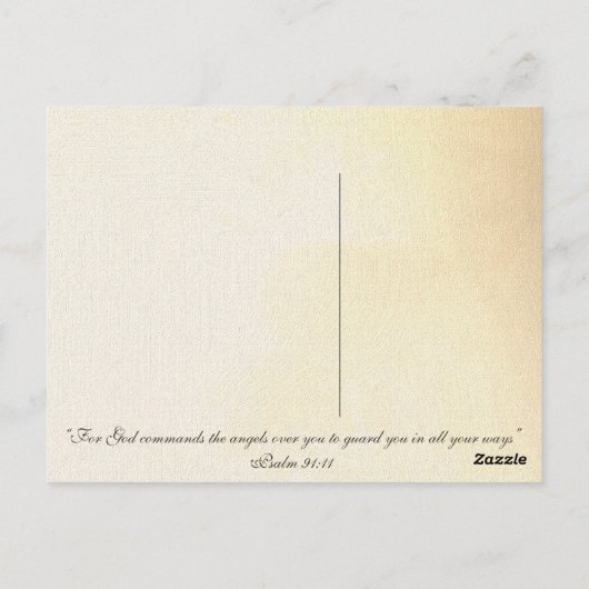 Postale Carte Angels Wings - Conception Modèle sur command (Dos)